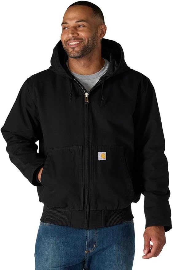 Carhartt Chaqueta activa con aislamiento de pato lavado para...