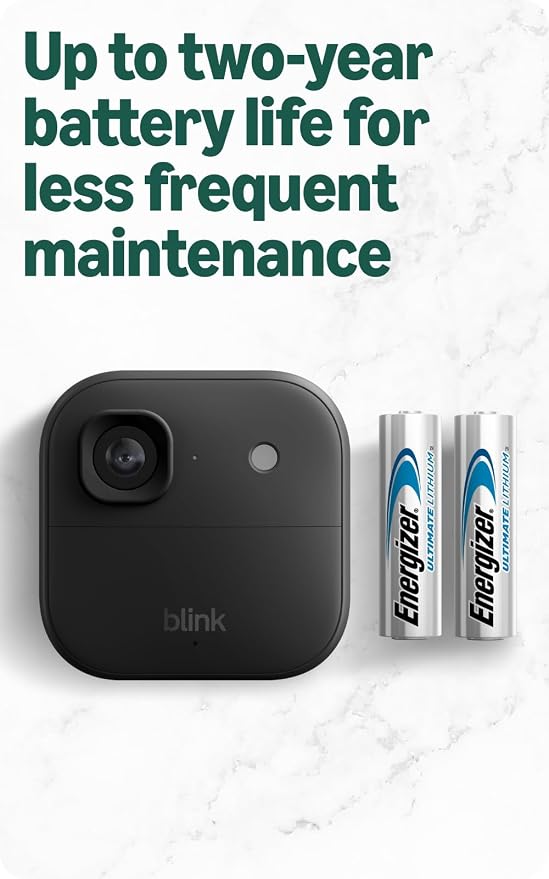 Blink Outdoor 2K+ (últ. modelo). Cámara inteligente inalámbr...