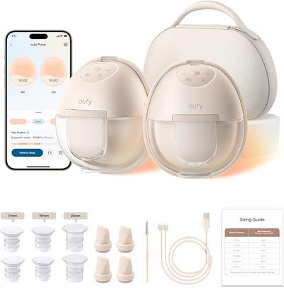 eufy Security Extractor de leche portátil con calefacción S1...