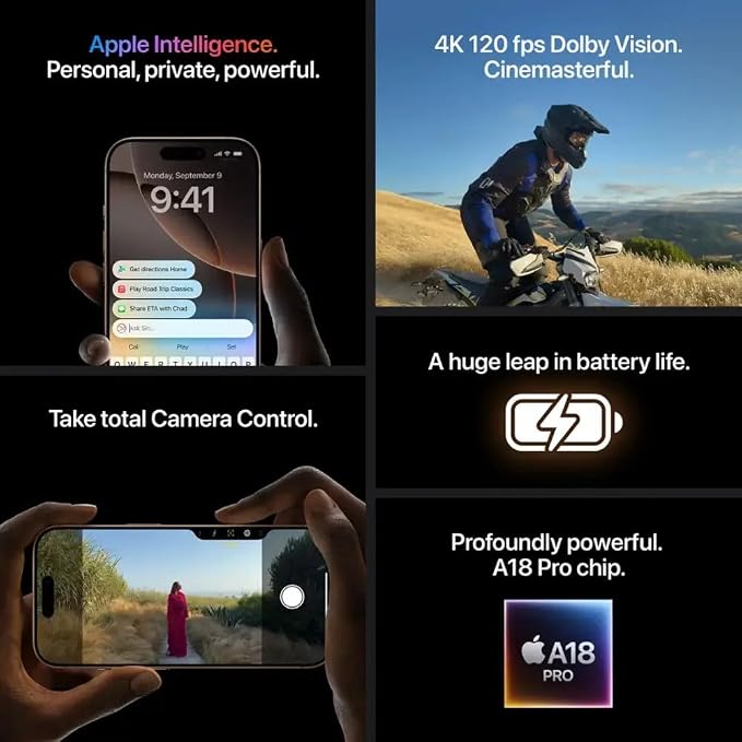 Apple iPhone (Renewed Premium) 16 Pro Max