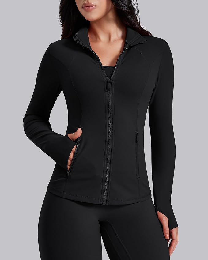 AVGO Chaquetas de entrenamiento para mujer