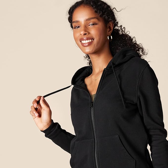 Amazon Essentials Sudadera con capucha de forro polar de pes...