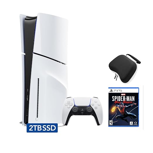 PlayStation 5 Slim Disc 2TB SSD Edition Bundle with Spider