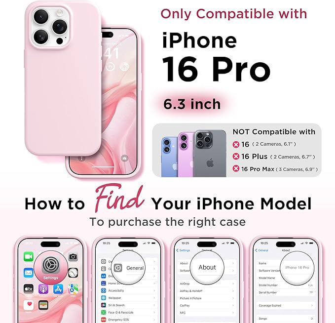 GolbinBox Funda magnética para iPhone 16 Pro