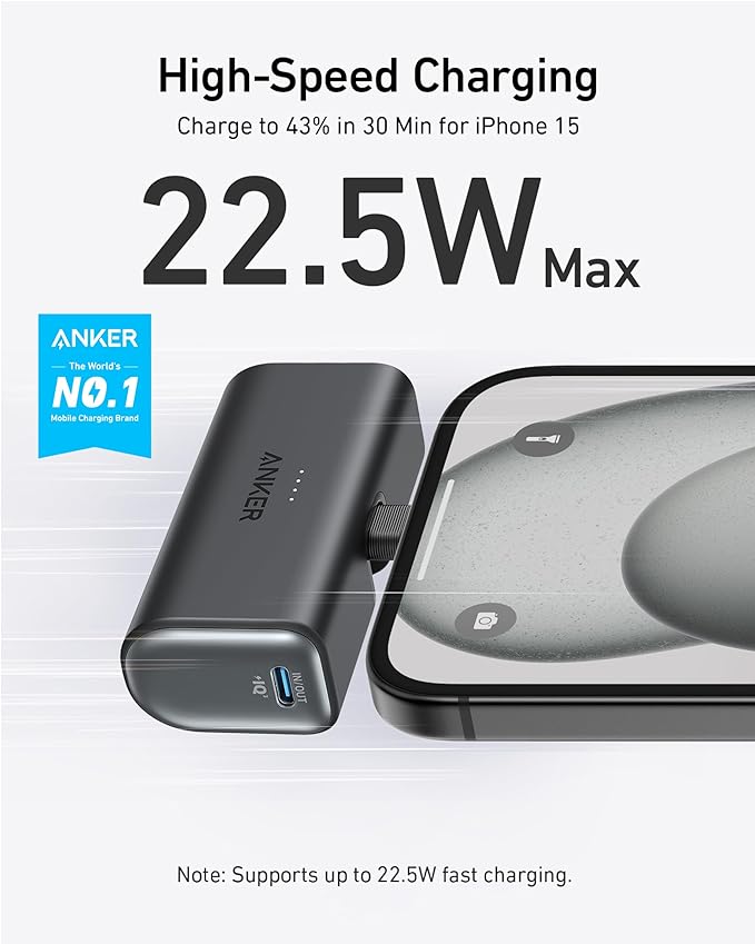 Anker Cargador portátil para iPhone 17
