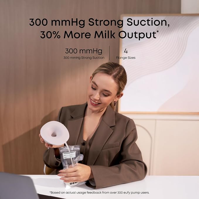 eufy Security Extractor de leche portátil con calefacción S1...