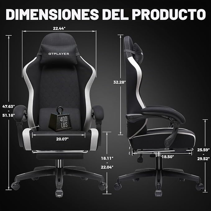 GTPLAYER Silla de juegos