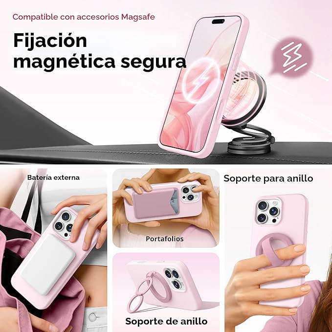 GolbinBox Funda magnética para iPhone 16 Pro