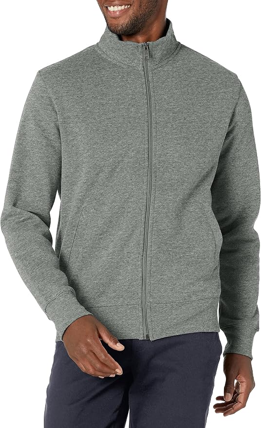 Amazon Essentials Sudadera estándar de forro polar con crema...