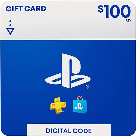 Tarjeta regalo de $100 de PlayStation Store [Digital Code]