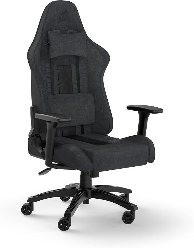 Corsair TC100 Silla de juegos relajada – Tela – Diseño inspi...