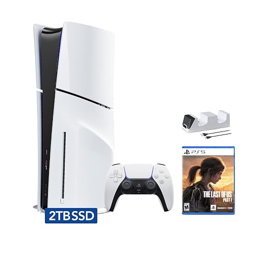 PlayStation 5 Slim Disc 2TB SSD Edition Bundle with The Last...
