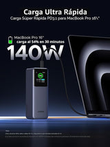 UGREEN Nexode Power Bank 25000mAh 200W Cargador portátil par...
