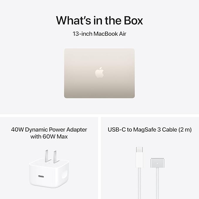 Apple Laptop MacBook Air 2026 de 13 pulgadas con chip M5: di...