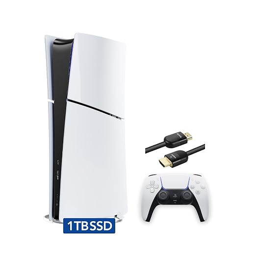PlayStation 5 Slim Digital with 1TB SSD Storage