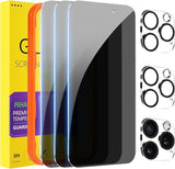 PEHAEL Paquete de 3+3 protectores de pantalla de privacidad...