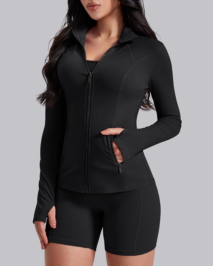 AVGO Chaquetas de entrenamiento para mujer