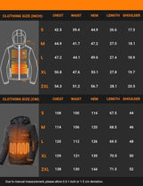 Chaqueta térmica para mujer con batería