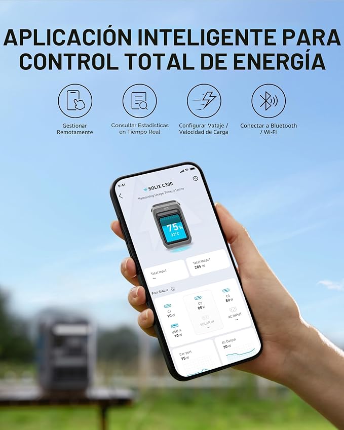 Anker Estación de energía portátil SOLIX C300