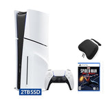 PlayStation 5 Slim Disc 2TB SSD Edition Bundle with Spider