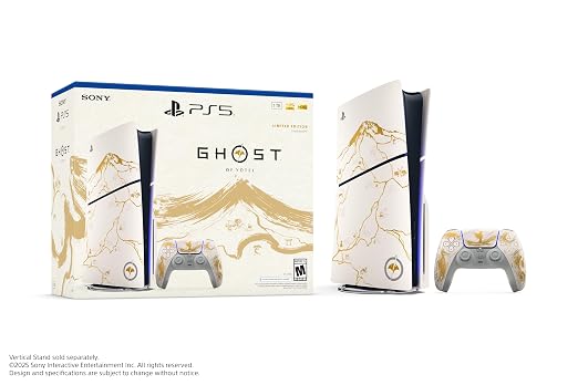 PlayStation®5 Console – Ghost of Yōtei Gold Limited Edition...