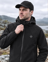 Chaqueta térmica para hombre con batería de 16000 mAh abrigo...