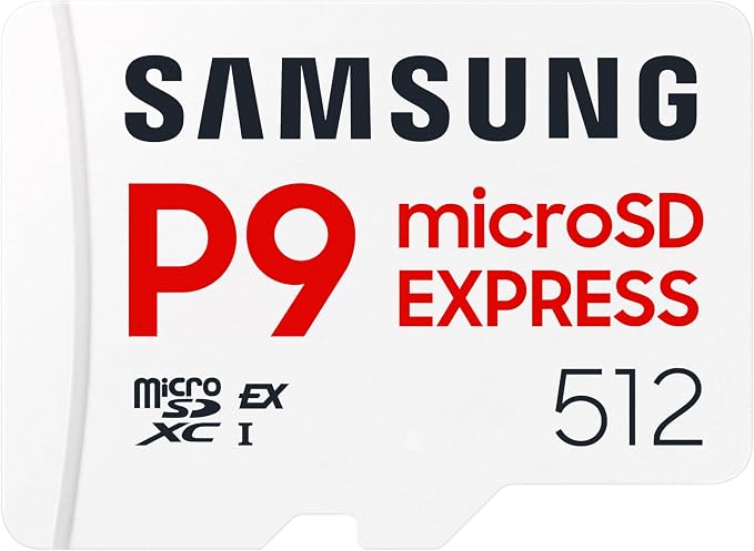 Samsung P9 Express microSDXC 512GB para Nintendo Switch 2