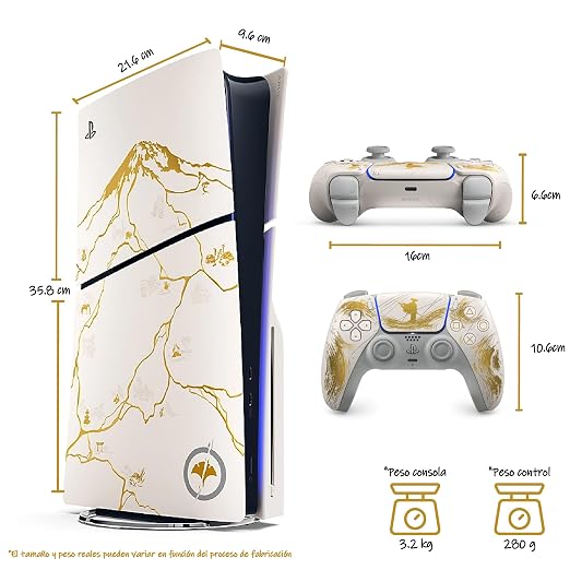 PlayStation®5 Console – Ghost of Yōtei Gold Limited Edition...