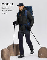 Pioneer Camp Men's Lightweight Packable Puffer Jacket Insula...