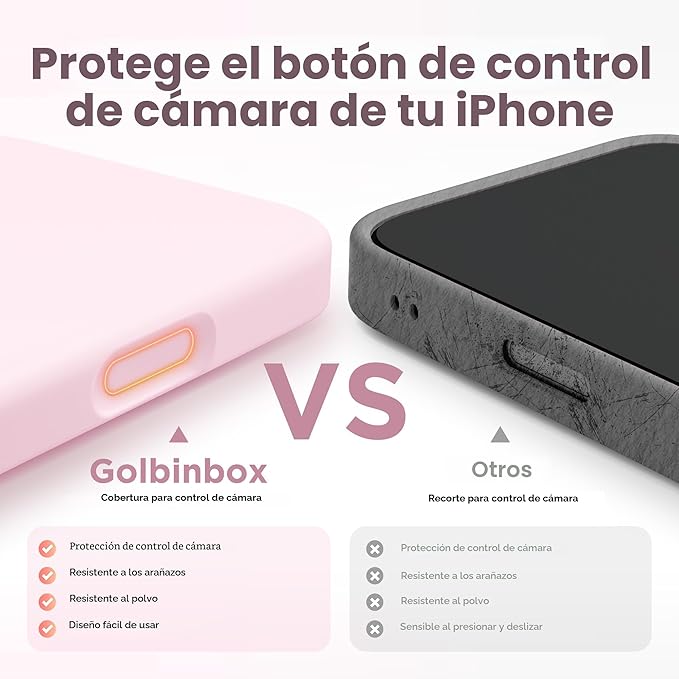 GolbinBox Funda magnética para iPhone 16 Pro
