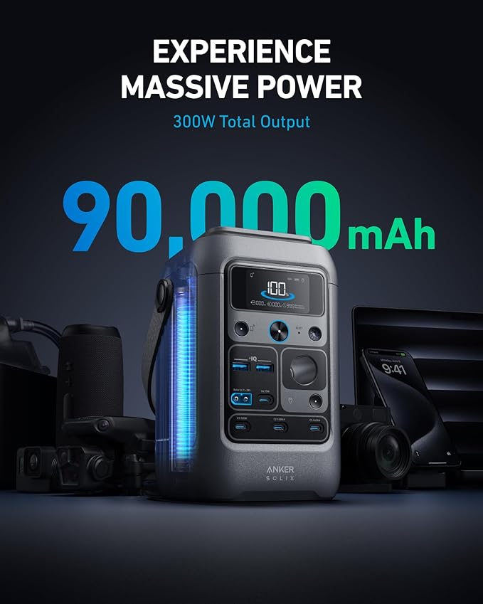 Anker SOLIX C300 Estación de Banco de Energía DC