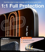 UltraGlass 9H+ Vidrio para iPhone 16 Pro Protector de pantal...