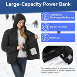 Chaquetas térmicas para mujeres y hombres con batería