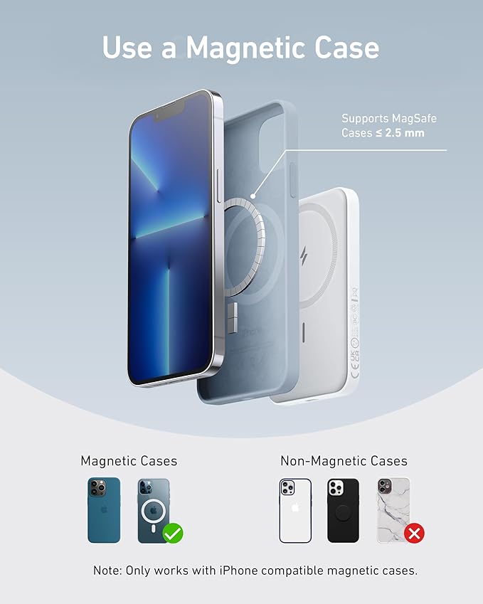 Anker 621 Cargador portátil magnético (MagGo)