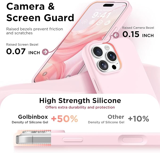 GolbinBox Funda magnética para iPhone 16 Pro