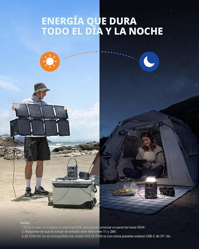 Anker SOLIX C300 Estación de Banco de Energía DC
