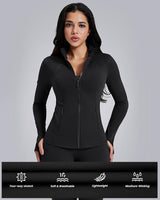 AVGO Chaquetas de entrenamiento para mujer