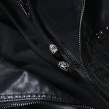 Tanming Chaqueta de piel sintética con capucha