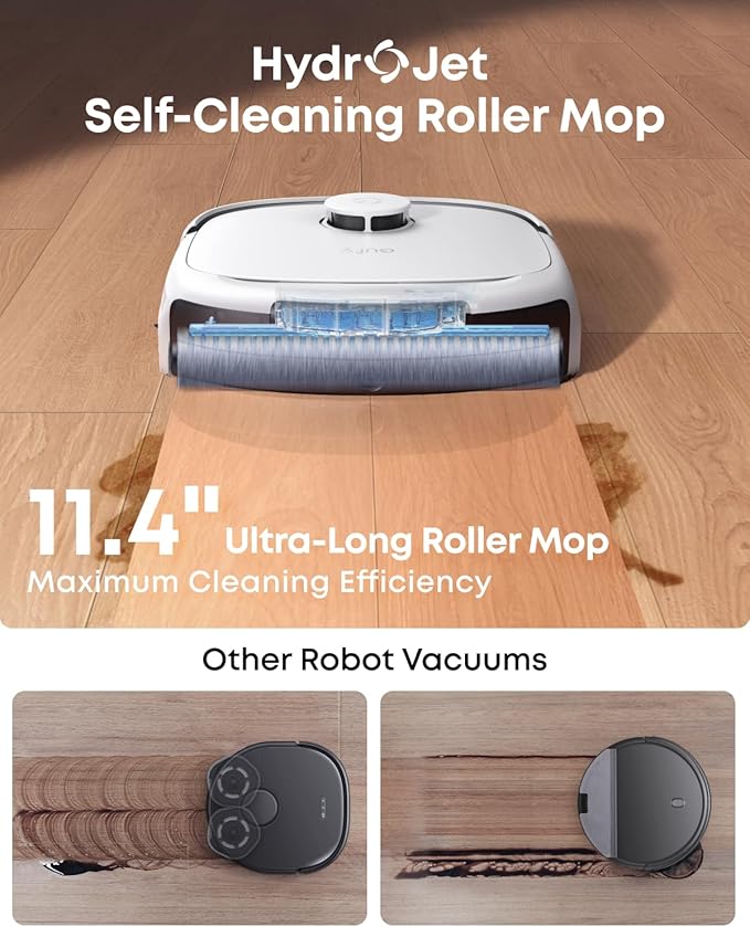 eufy E25 Robot Aspirador y trapeador para pelo de mascotas