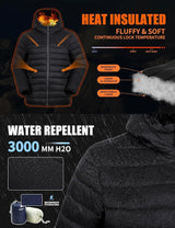 Pioneer Camp Men's Lightweight Packable Puffer Jacket Insula...