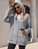 Zeagoo Sudadera con capucha para mujer