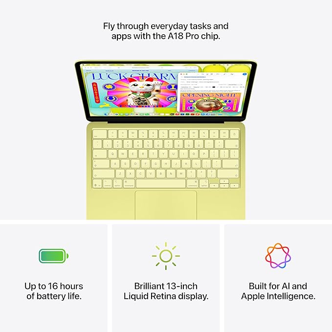 Apple Laptop MacBook Neo 2026 de 13 pulgadas con chip A18 Pr...