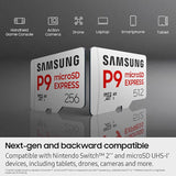 Samsung P9 Express microSDXC 512GB para Nintendo Switch 2
