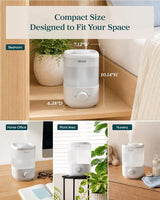 Levoit Humidificadores de llenado superior para dormitorio