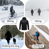 Chaquetas térmicas para mujeres y hombres con batería