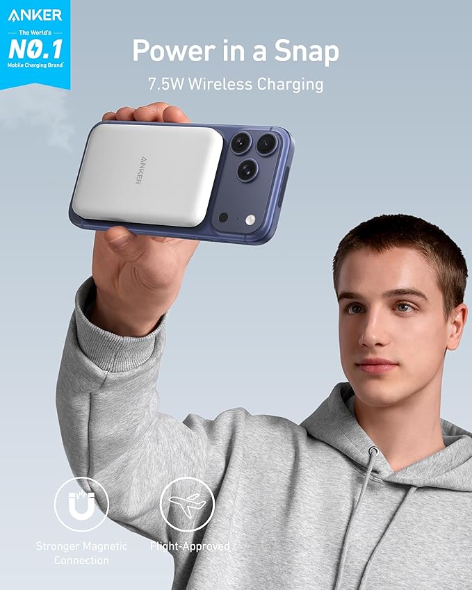 Anker 621 Cargador portátil magnético (MagGo)