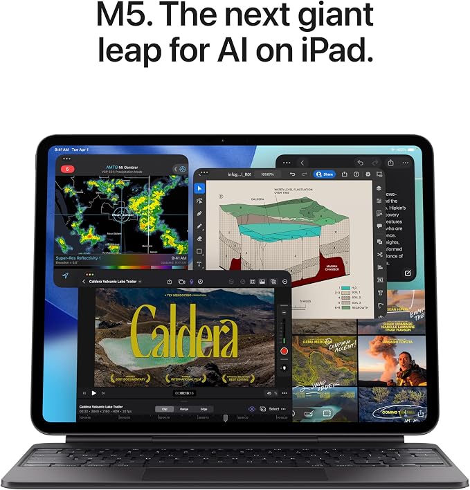Apple iPad Pro de 11 pulgadas (M5): pantalla Ultra Retina XD...