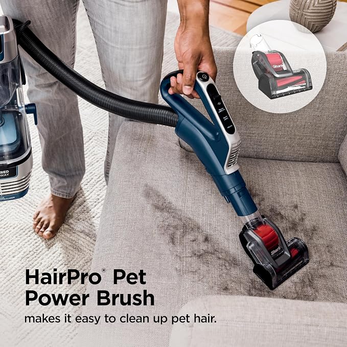 Aspiradora vertical Shark Stratos con DuoClean PowerFins