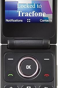 Tracfone, TCL FLIP 3, 16 GB, teléfono plegable, gris piedra, cámara con capacidad para grabar vídeo de 5 MP, bloqueado [tarjeta SIM incluida; no es necesario comprarla por separado]